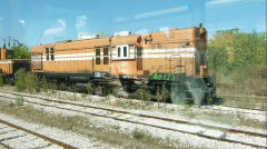 
'9105' at Pyrgos yard, Greece, September 2009